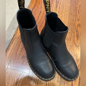 Dr. Martens women size 8 black Chelsea boots